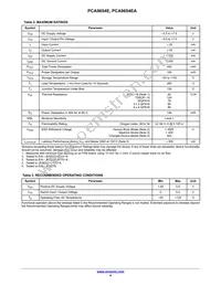 PCA9654EDR2G Datasheet Page 4