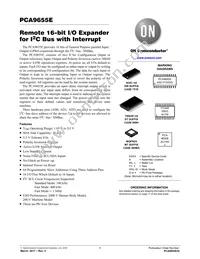 PCA9655EDTR2G Datasheet Cover