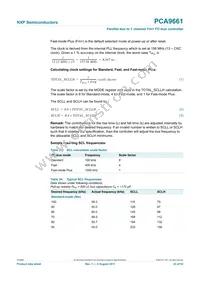 PCA9661B Datasheet Page 23