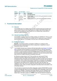 PCA9663B Datasheet Page 6