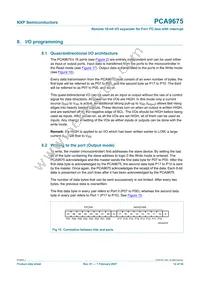 PCA9675DK Datasheet Page 12
