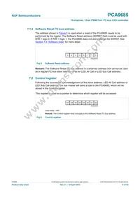 PCA9685PW Datasheet Page 9