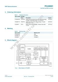 PCA9691T/1 Datasheet Page 2