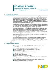 PCA9702PW Datasheet Cover