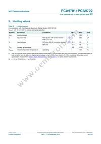PCA9702PW Datasheet Page 14