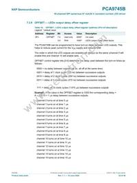 PCA9745BTW/Q900J Datasheet Page 22
