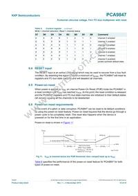 PCA9847PWJ Datasheet Page 10