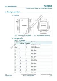 PCA9848PWZ Datasheet Page 4