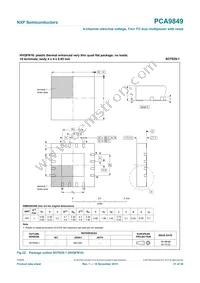 PCA9849PWJ Datasheet Page 21