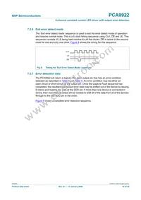 PCA9922PW Datasheet Page 10