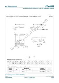 PCA9922PW Datasheet Page 19