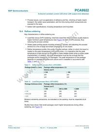 PCA9922PW Datasheet Page 22