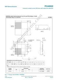 PCA9922PW Datasheet Page 20