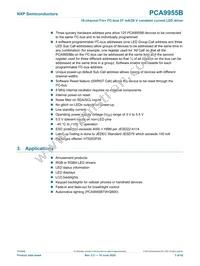 PCA9955BTW/Q900J Datasheet Page 3