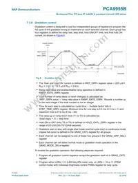 PCA9955BTW/Q900J Datasheet Page 22