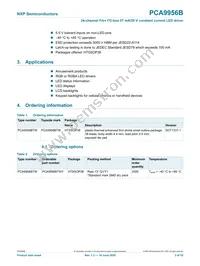 PCA9956BTWY Datasheet Page 3