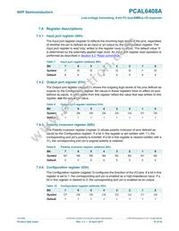PCAL6408AEXX Datasheet Page 10