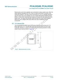 PCAL9554CBS Datasheet Page 17