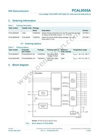 PCAL9555AHF Datasheet Page 3