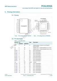 PCAL9555AHF Datasheet Page 4