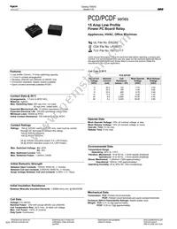 PCD-148D1MH Datasheet Cover