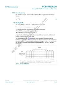PCE85133AUG/DAZ Datasheet Page 7