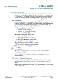 PCE85133AUG/DAZ Datasheet Page 12