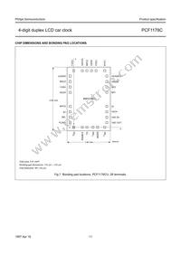 PCF1178CT Datasheet Page 11