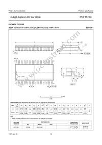 PCF1178CT Datasheet Page 14