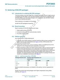 PCF2003DUS/DAAZ Datasheet Page 22