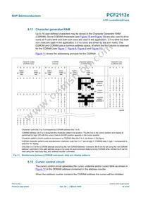 PCF2113AU/10/F4 Datasheet Page 18