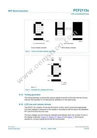 PCF2113AU/10/F4 Datasheet Page 19