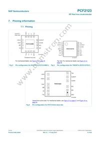 PCF2123BS/1 Datasheet Page 4