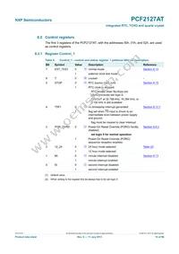 PCF2127AT/1 Datasheet Page 10