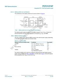 PCF2127AT/1 Datasheet Page 22