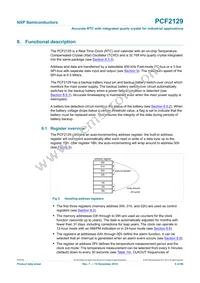 PCF2129AT/1 Datasheet Page 6