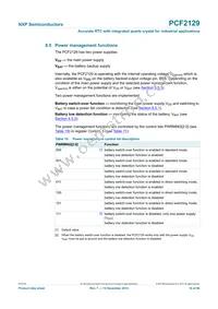 PCF2129AT/1 Datasheet Page 16