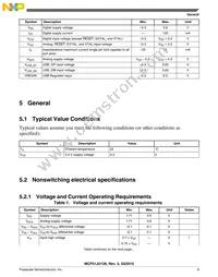 PCF51JU128VLH Datasheet Page 9