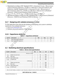 PCF51QM64VLF Datasheet Page 17