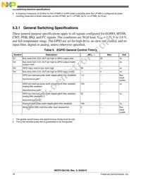 PCF51QU64VLF Datasheet Page 18