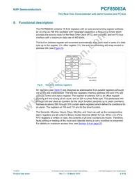 PCF85063AT/AAZ Datasheet Page 6