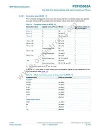 PCF85063AT/AAZ Datasheet Page 18