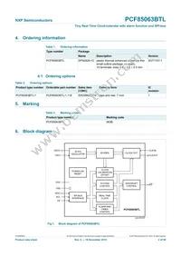PCF85063BTL/1 Datasheet Page 2