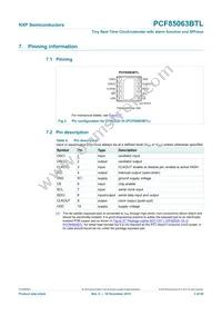 PCF85063BTL/1 Datasheet Page 3