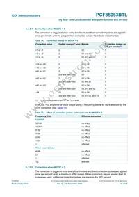 PCF85063BTL/1 Datasheet Page 16