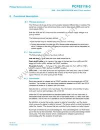 PCF85116-3P/01 Datasheet Page 5