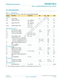 PCF85116-3P/01 Datasheet Page 11