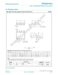 PCF85116-3P/01 Datasheet Page 14