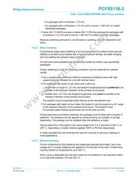 PCF85116-3P/01 Datasheet Page 17