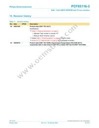 PCF85116-3P/01 Datasheet Page 19